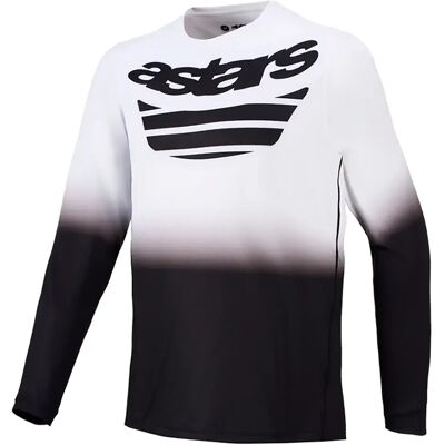Alpinestars Bicycle Maglia Da Enduro A Maniche Lunghe A-dura Astars 2.0 White / Black Alpinestars Bicycle Maglia Da Enduro A Maniche Lunghe A-dura Astars 2.0 White / Black