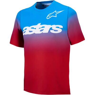 Alpinestars Bicycle Maglia Da Enduro A Maniche Corte A-dura Astars 2.0 Red / Bright Blue Alpinestars Bicycle Maglia Da Enduro A Maniche Corte A-dura Astars 2.0 Red / Bright Blue
