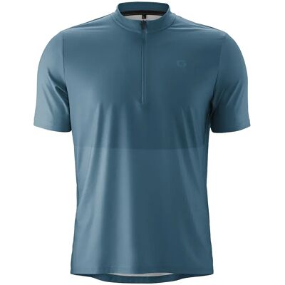 Gonso Maglia A Maniche Corte Adventure Halfzip Ao Blue Gonso Maglia A Maniche Corte Adventure Halfzip Ao Blue