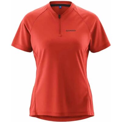 Gonso Maglia A Maniche Corte Sitivo Blue Paprika Flame Gonso Maglia A Maniche Corte Sitivo Blue Paprika Flame