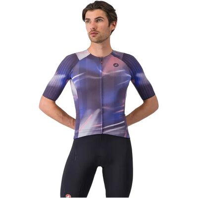 Castelli Maglia A Maniche Corte Aero Race 8s Black / Pink Giro M Castelli Maglia A Maniche Corte Aero Race 8s Black / Pink Giro M