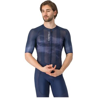 Castelli Maglia A Maniche Corte Climber´s A/c Belgian Blue / Blue Winter XL Castelli Maglia A Maniche Corte Climber´s A/c Belgian Blue / Blue Winter XL