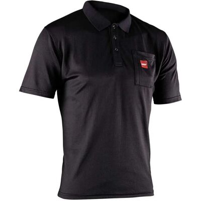 Leatt Polo A Maniche Corte Team Black Leatt Polo A Maniche Corte Team Black