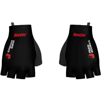 Santini Guanti Corti Paris-roubaix 2026 Black Santini Guanti Corti Paris-roubaix 2026 Black