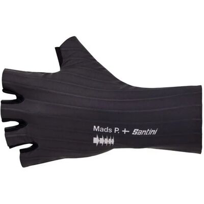 Santini Guanti Corti Mads Pedersen Momentum Series Black Santini Guanti Corti Mads Pedersen Momentum Series Black