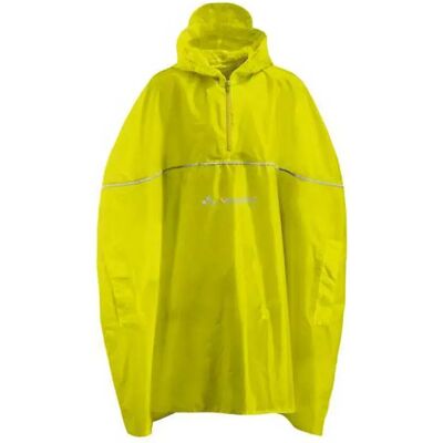 Vaude Bike Poncho Impermeabile Grody Lemon 128 cm Vaude Bike Poncho Impermeabile Grody Lemon 128 cm