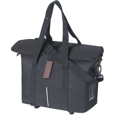 Basil Borsa City Mik Klickfix 8-11l Black One Size Basil Borsa City Mik Klickfix 8-11l Black One Size
