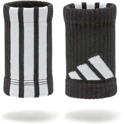 Adidas Coppia Di Supporti Per Il Polso Black / White One Size Adidas Coppia Di Supporti Per Il Polso Black / White One Size
