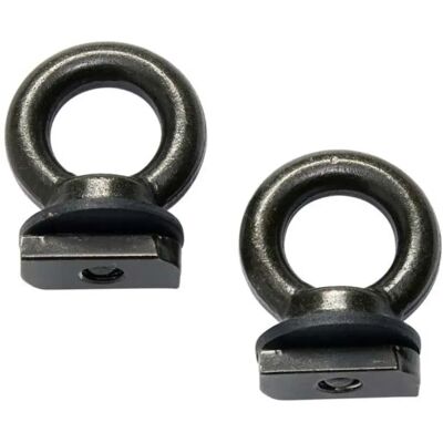 Yakima Bullone Ad Occhio 2 Unità Black One Size Yakima Bullone Ad Occhio 2 Unità Black One Size