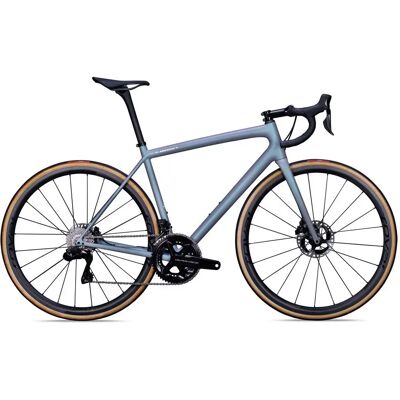 Specialized Bikes Bicicletta Da Strada S-works Aethos Dura Ace Di2 2022 Cool Grey / Chameleon Eyris Tint / Brushed Chrome Specialized Bikes Bicicletta Da Strada S-works Aethos Dura Ace Di2 2022 Cool Grey / Chameleon Eyris Tint / Brushed Chrome