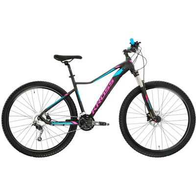 Kross Bicicletta Da Mtb Lea 8.0 29´´ 2022 Black / Pink / Blue Kross Bicicletta Da Mtb Lea 8.0 29´´ 2022 Black / Pink / Blue