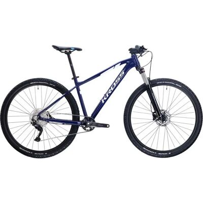 KROSS Level 4.0 - Mountain Bike - Alluminio, 29", Blu/Bianco KROSS Level 4.0 - Mountain Bike - Alluminio, 29", Blu/Bianco