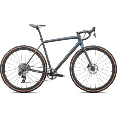 Specialized Bicicletta Da Gravel Crux Pro Force Xplr Etap Axs 2025 Satin Carbon / Deep Lake Metallic / Smoke / White Sage Metallic Specialized Bicicletta Da Gravel Crux Pro Force Xplr Etap Axs 2025 Satin Carbon / Deep Lake Metallic / Smoke / White Sage Metallic