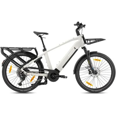Monty Bicicletta Elettrica Cargo V6 Rover 1e 26`` Deore M5100 2025 Cobre / White / Cobre One Size Monty Bicicletta Elettrica Cargo V6 Rover 1e 26`` Deore M5100 2025 Cobre / White / Cobre One Size