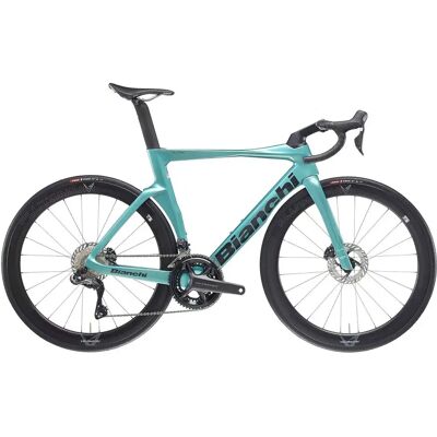 Bianchi Bicicletta Da Strada Oltre Comp Ultegra Di2 2025 CK Metallic / Graphite Glossy Bianchi Bicicletta Da Strada Oltre Comp Ultegra Di2 2025 CK Metallic / Graphite Glossy