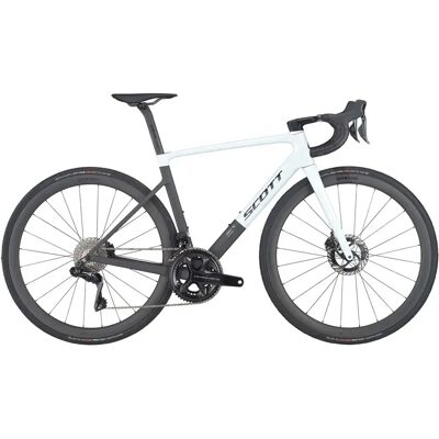 Scott Bikes Bicicletta Da Strada Addict Rc Pro Tw Dura-ace Rd-r9250 2025 Cumulus White / Carbon Black Scott Bikes Bicicletta Da Strada Addict Rc Pro Tw Dura-ace Rd-r9250 2025 Cumulus White / Carbon Black