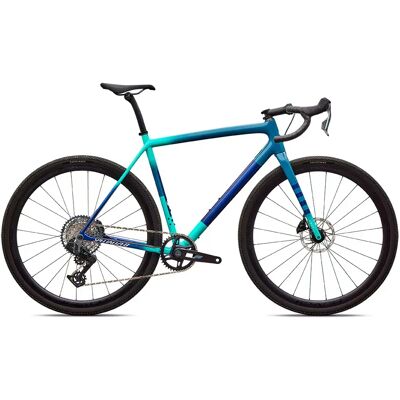 Specialized Bicicletta Da Gravel Crux Expert Rival Xplr Axs 2026 Grey Blue / Lagoon Blue / Dune White / Majesty Blue Specialized Bicicletta Da Gravel Crux Expert Rival Xplr Axs 2026 Grey Blue / Lagoon Blue / Dune White / Majesty Blue