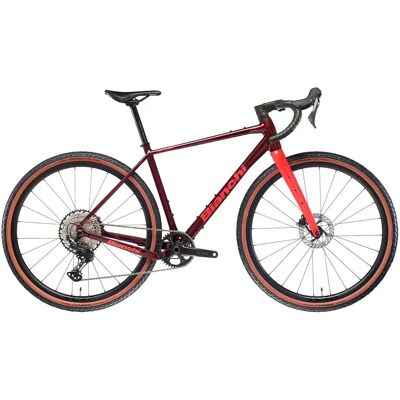 Bianchi Bicicletta Da Gravel Arcadex Al Grx610/822 1x12s 2026 Red / Purple Bianchi Bicicletta Da Gravel Arcadex Al Grx610/822 1x12s 2026 Red / Purple