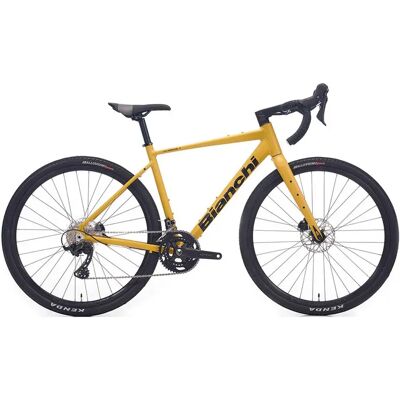 Bianchi Bicicletta Da Gravel Via Nirone 7 Grx600 11s 2026 Ocra Bianchi Bicicletta Da Gravel Via Nirone 7 Grx600 11s 2026 Ocra