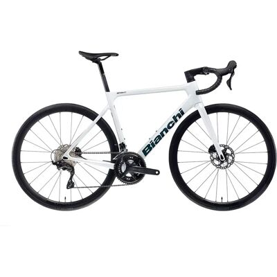 Bianchi Bicicletta Da Strada Sprint Icr 105 12s 2026 White / Blue Violet Bianchi Bicicletta Da Strada Sprint Icr 105 12s 2026 White / Blue Violet