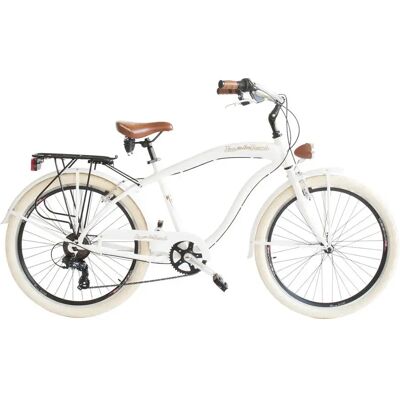 Via Veneto Bicicletta Sun On The Beach Man 26´´ Shimano Tx30 White Via Veneto Bicicletta Sun On The Beach Man 26´´ Shimano Tx30 White