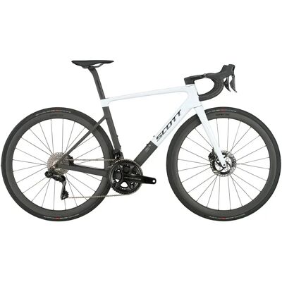 Scott Bicicletta Da Strada Addict Rc Pro Dura Ace Di2 R9250 2026 Cumulus White / Carbon Black M Scott Bicicletta Da Strada Addict Rc Pro Dura Ace Di2 R9250 2026 Cumulus White / Carbon Black M