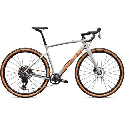 Specialized Bicicletta Da Gravel Diverge Comp Apex Axs Dolomite Metallic / Orange Zest Specialized Bicicletta Da Gravel Diverge Comp Apex Axs Dolomite Metallic / Orange Zest