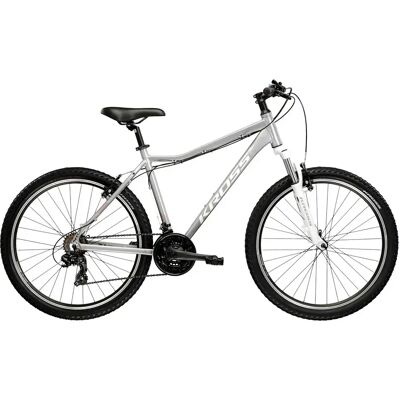 Kross Bicicletta Da Mtb Lea 1.0 D 26´´ 2026 Silver / White Kross Bicicletta Da Mtb Lea 1.0 D 26´´ 2026 Silver / White
