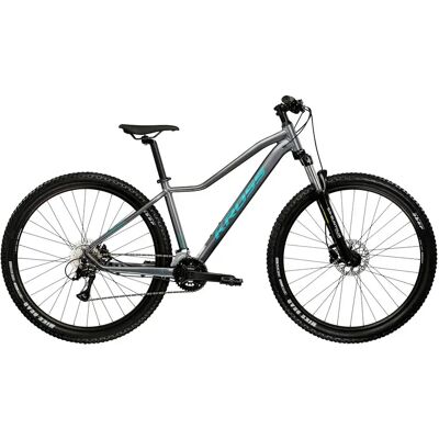 Kross Bicicletta Da Mtb Lea .0 D 27.5´´ 2026 Grey / Turquoise Kross Bicicletta Da Mtb Lea .0 D 27.5´´ 2026 Grey / Turquoise