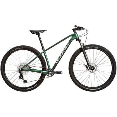 Wolfbike Bicicletta Da Mtb Saturnus 29´´ Deore Suntour Chameleon Green Wolfbike Bicicletta Da Mtb Saturnus 29´´ Deore Suntour Chameleon Green