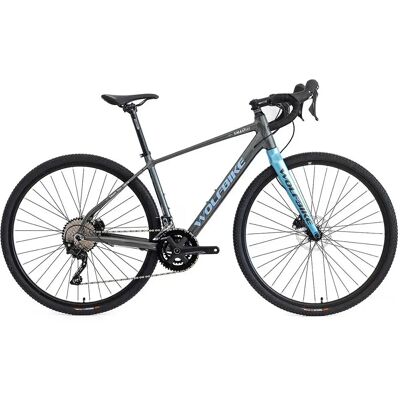 Wolfbike Bicicletta Da Gravel Smasher Grx Grey / Turquoise 56 Wolfbike Bicicletta Da Gravel Smasher Grx Grey / Turquoise 56