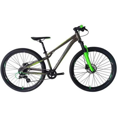 Wolfbike Bicicletta Da Mtb Turbo 27.5´´ Altus 1x8s Graphite / Fluorine Green Wolfbike Bicicletta Da Mtb Turbo 27.5´´ Altus 1x8s Graphite / Fluorine Green