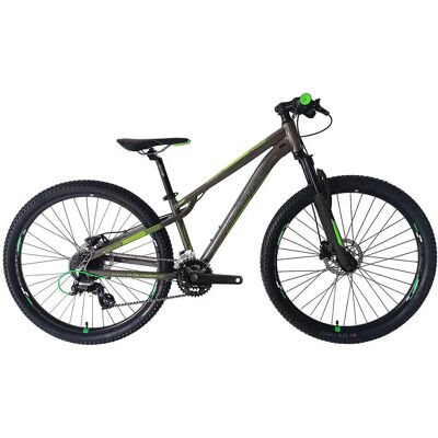Wolfbike Bicicletta Da Mtb Turbo 27.5´´ Altus 2x8s Graphite / Fluorine Green Wolfbike Bicicletta Da Mtb Turbo 27.5´´ Altus 2x8s Graphite / Fluorine Green