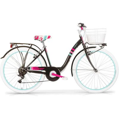 Mbm Bicicletta Fleur Steel 26´´ Ty21 2021 Black Mbm Bicicletta Fleur Steel 26´´ Ty21 2021 Black