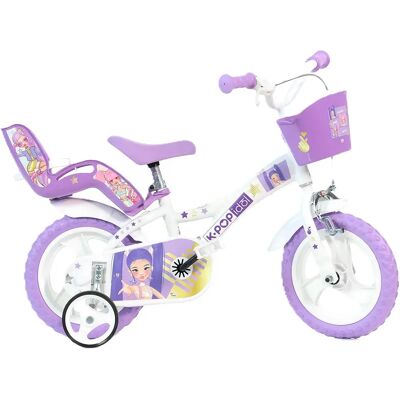 Dino Bikes Bicicletta K-pop Idol 12´´ Lila / White Dino Bikes Bicicletta K-pop Idol 12´´ Lila / White