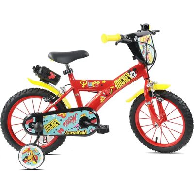 Denver Bicicletta Mickey Mouse 14´´ Red / Black / Yellow 4-6 Anni Denver Bicicletta Mickey Mouse 14´´ Red / Black / Yellow 4-6 Anni