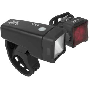 AXA Set Di Luci Niteline T-r Led Usb Black AXA Set Di Luci Niteline T-r Led Usb Black