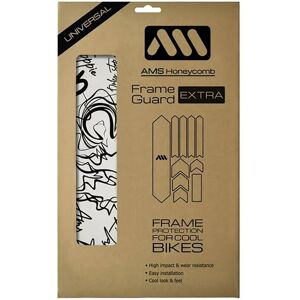 All Mountain Style Adesivi Di Protezione Per Telaio Honeycomb Extra White Maori All Mountain Style Adesivi Di Protezione Per Telaio Honeycomb Extra White Maori