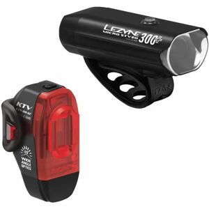 Set luci bici Lezyne Micro 300+ - Kit luci StVZO Set luci bici Lezyne Micro 300+ - Kit luci StVZO