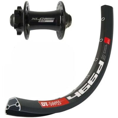 Xlc Ruota Anteriore Da Mtb Dt Swiss 66d Evo 29´´ 6b Disc Black Xlc Ruota Anteriore Da Mtb Dt Swiss 66d Evo 29´´ 6b Disc Black