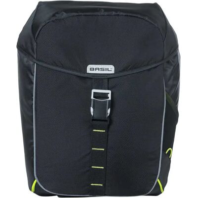 Basil Borse Laterali Miles Double 32l Black / Lime Basil Borse Laterali Miles Double 32l Black / Lime