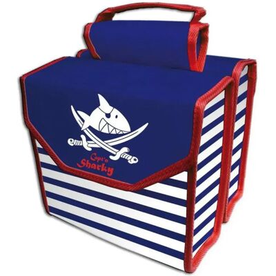 Bike Fashion Borse Laterali Capt´n Sharky 6.5l White / Blue / Red Bike Fashion Borse Laterali Capt´n Sharky 6.5l White / Blue / Red