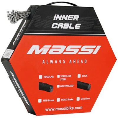 Massi Freno A Cavo Per Mountain Bike 100 Unità Silver Massi Freno A Cavo Per Mountain Bike 100 Unità Silver