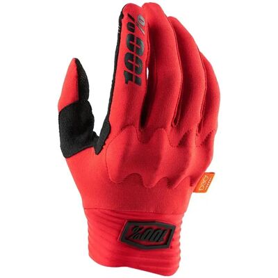 100percent Guanti Cognito Red / Black 100percent Guanti Cognito Red / Black