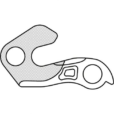 Protezione deragliatore Union GH-078 - Ricambio bici Protezione deragliatore Union GH-078 - Ricambio bici