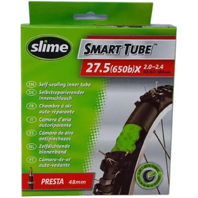 Camera d'aria SLIME Smart Tube Presta 48 Mm - Inner Tube Camera d'aria SLIME Smart Tube Presta 48 Mm - Inner Tube