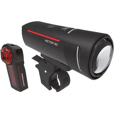 Trelock Set Di Luci Ls 600 I-go Vector+ls 70 Vector Black Trelock Set Di Luci Ls 600 I-go Vector+ls 70 Vector Black