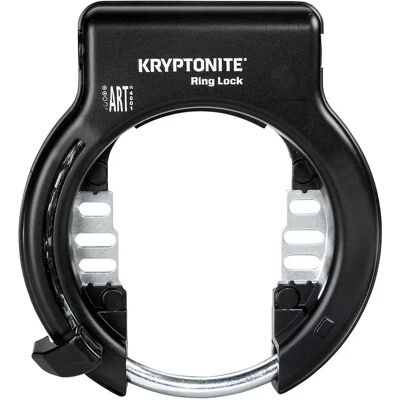 Kryptonite Lucchetto Per Telaio Di Bicicletta Ring Plug In Capability Non Retractable Black Kryptonite Lucchetto Per Telaio Di Bicicletta Ring Plug In Capability Non Retractable Black