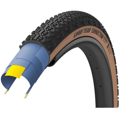 Goodyear Pneumatico Da Gravel Connector Ultimate 120 Tpi Tlc Tubeless 650b X 50 SkinWall Goodyear Pneumatico Da Gravel Connector Ultimate 120 Tpi Tlc Tubeless 650b X 50 SkinWall