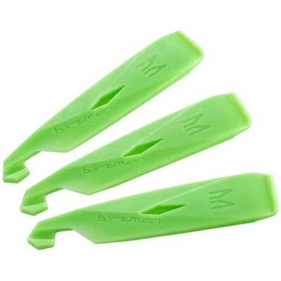 Birzman Leva Gomme 3 Unità Green One Size Birzman Leva Gomme 3 Unità Green One Size
